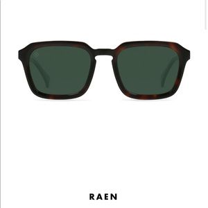 RAEN Polarized Burel Sunglasses - Like New, with case and unopened dust cloth